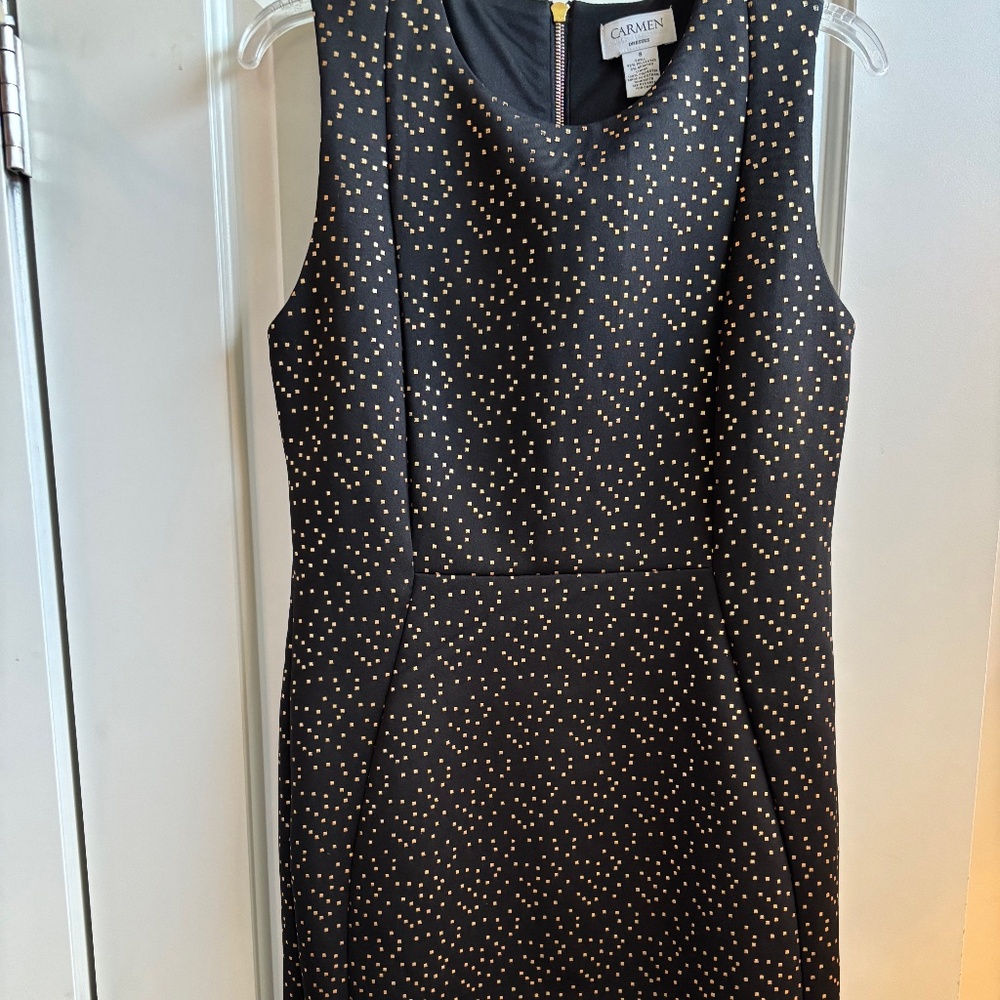 Two women's sheath style dresses size 8.